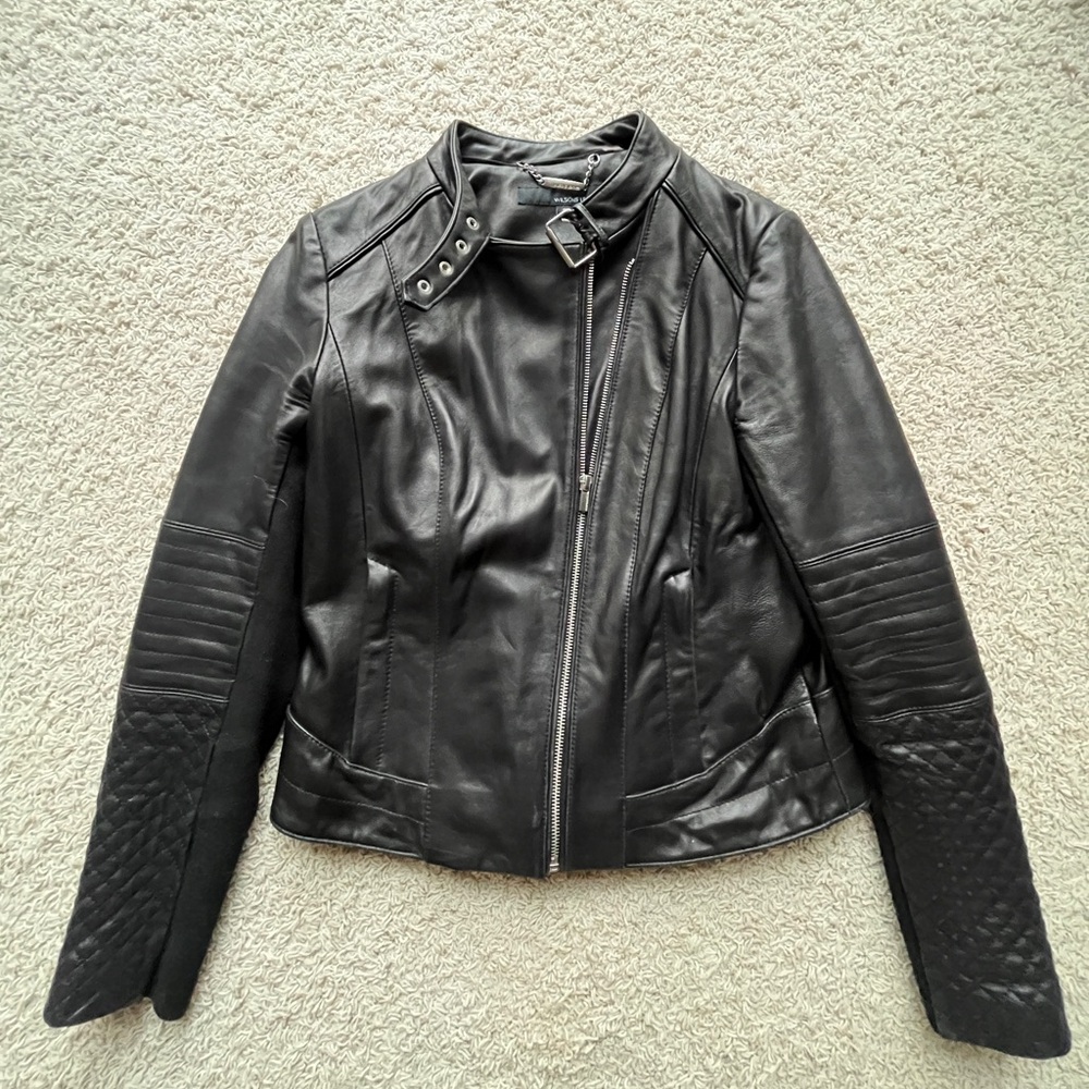 Genuine Leather Black Jacket